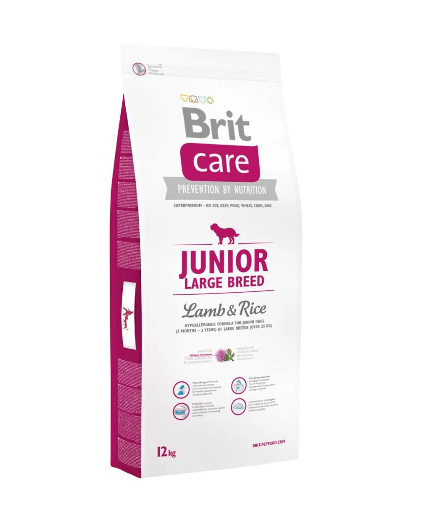 Brit Care Junior Large Breed Lamb & Rice 12 Kg 1 Brit Care Junior Large Breed Lamb & Rice 12 Kg