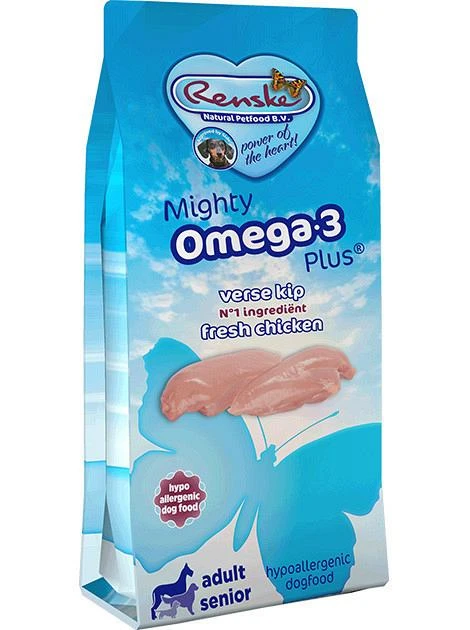 Renske Hondenvoer Mighty Omega Plus (MOP) Kip 15 Kg 1 Renske Hondenvoer Mighty Omega Plus (MOP) Kip 15 Kg