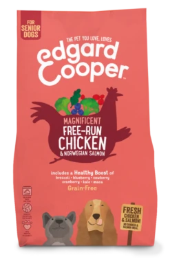 Edgard & Cooper Hondenvoer Senior Kip En Zalm 2,5 Kg