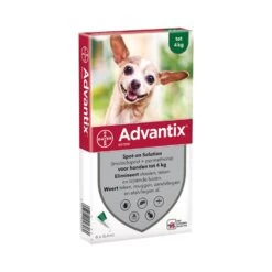 Advantix Advantix Hond 40 - Tot 4 Kilo 6 Pip