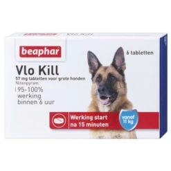 Beaphar Beaphar Vlo Kill Hond - Vanaf 11 Kg - 6 Tabletten