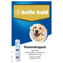 Bolfo Bolfo Gold Hond 250 - 10-25 Kilo -Hondenseries Winkel bolfo bolfo gold hond 250 10 25 kilo 1