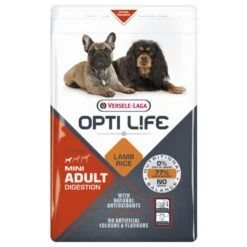 Versele-Laga Opti Life Hondenvoer - Adult Mini Digestion - Lamb -Hondenseries Winkel versele laga opti life hondenvoer adult mini diges 2